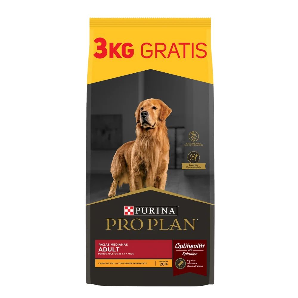 Pro Plan Razas Mediana 18kg