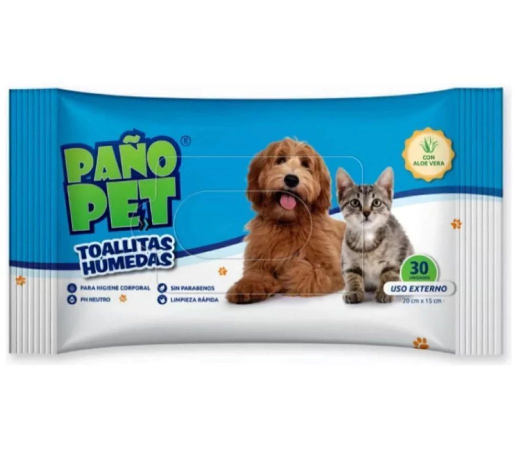 Paño Pet Toallitas 30u