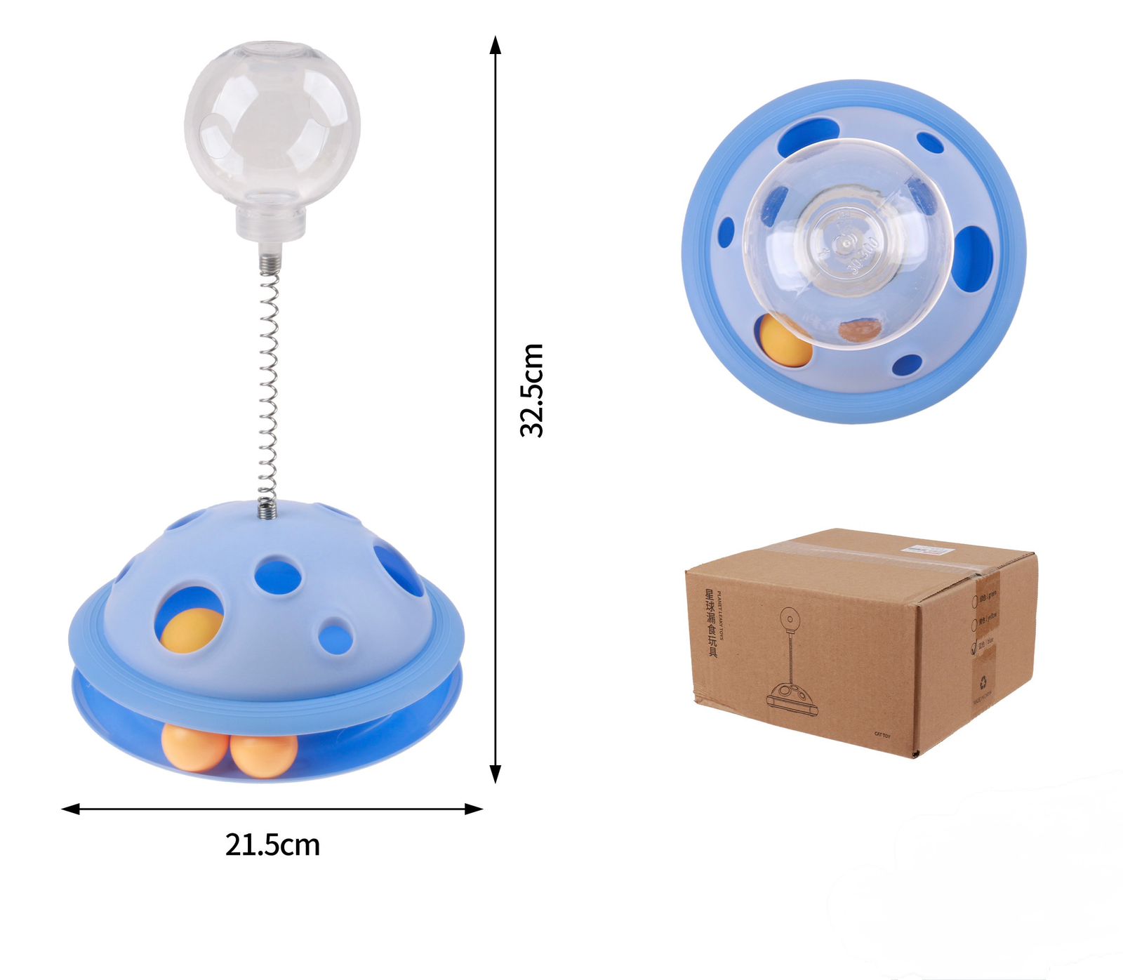 Plato Interactivo con Bolas